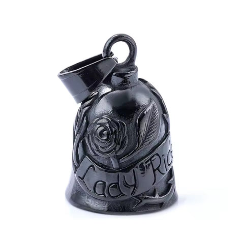 Guardian Bell - Lady Rider Rose Black