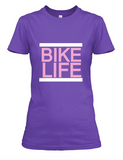 Bike Life Pink T-Shirt